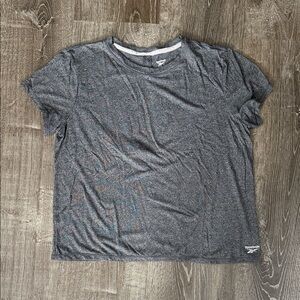 Reebok Women's Charcoal Short Sleeve Tee